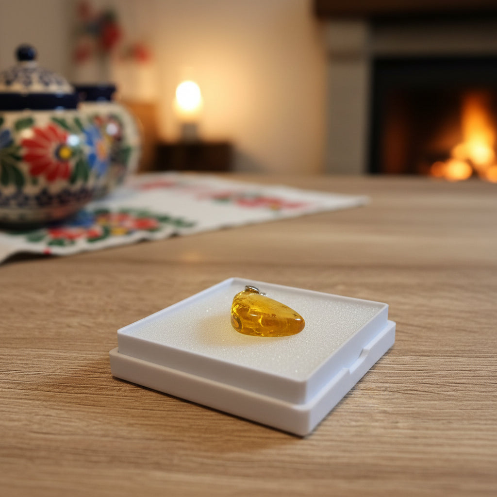 Ambre de la Baltique, pendentifs d'exception de qualité AAA+