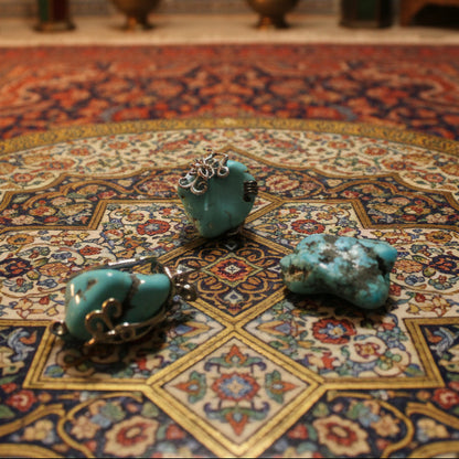 Turquoise bleue d'Iran avec ou sans bélière, pendentif qualité AA+