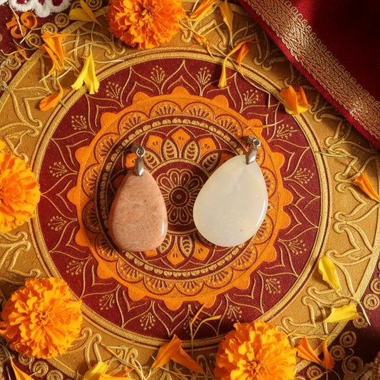 Pierre de Lune Multi provenance Inde, pendentif qualité AA+