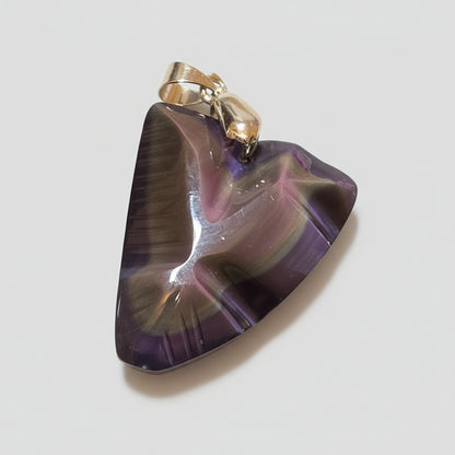 Obsidienne Œil Céleste naturelle, pendentifs d'exception qualité AAA+
