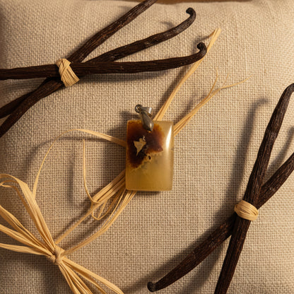 Septaria pendentif forme libre qualité AA+
