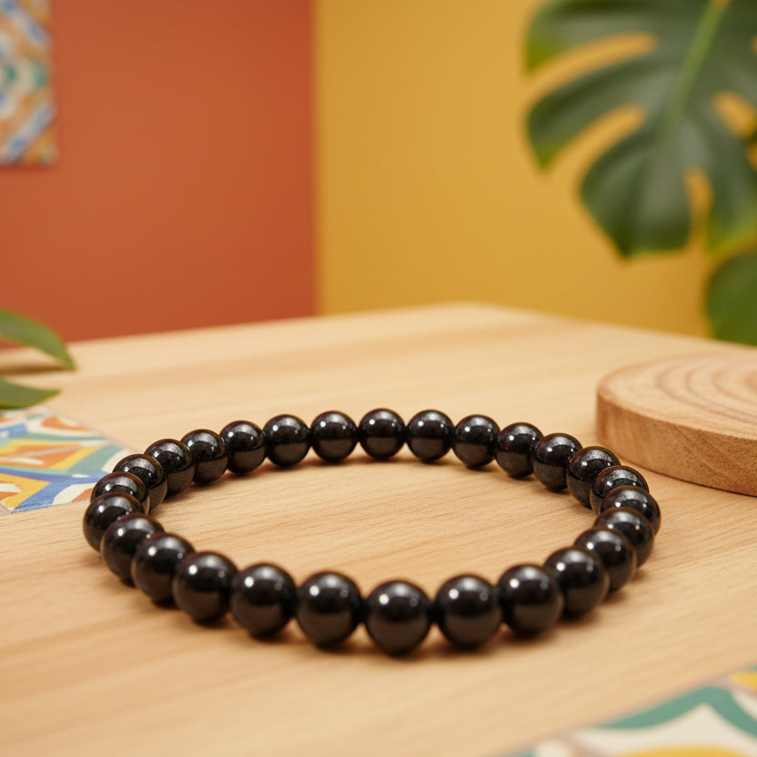Magnétite, bracelet pierres naturelles qualité AA+