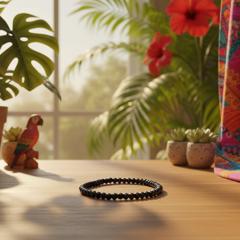 Magnétite, bracelet pierres naturelles qualité AA+