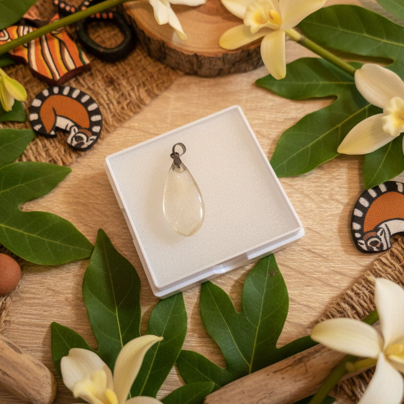 Citrine naturelle de Madagascar, pendentifs d'exception qualité AAA+