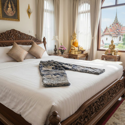 Pantalon fluide Eléphant, taille unique (S à XL), made in Thaïlande