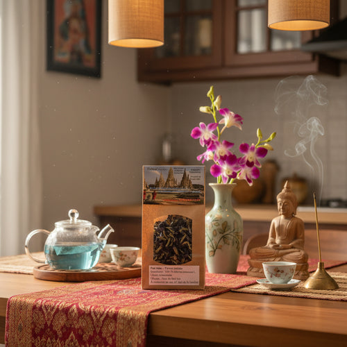 Pois bleu de Thaïlande pour Infusion ou boisson colorée, sachet de 30gr.