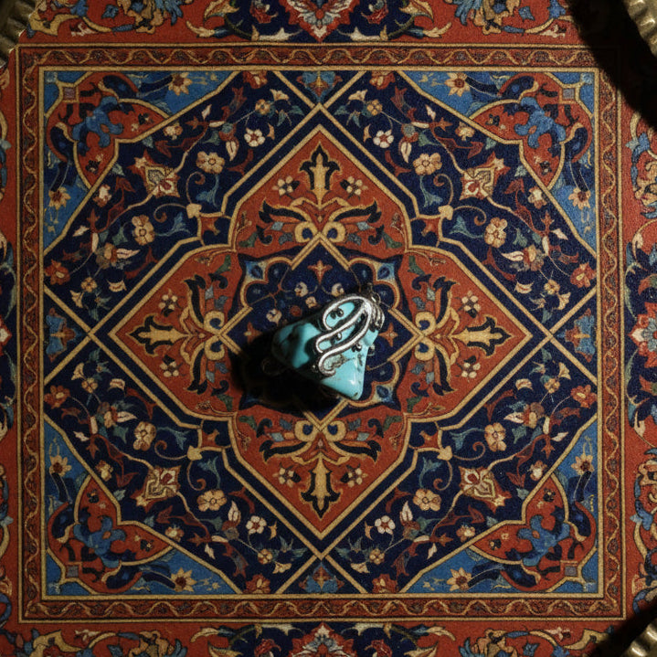 Turquoise bleue d'Iran avec ou sans bélière, pendentif qualité AA+