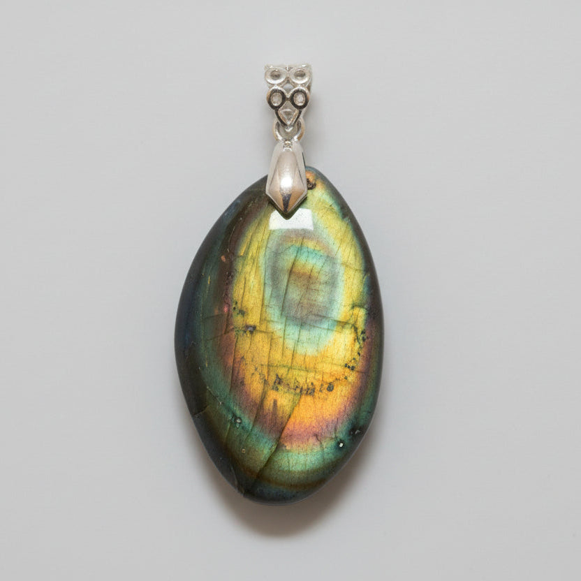 Obsidienne Œil Céleste naturelle, pendentifs d'exception qualité AAA+