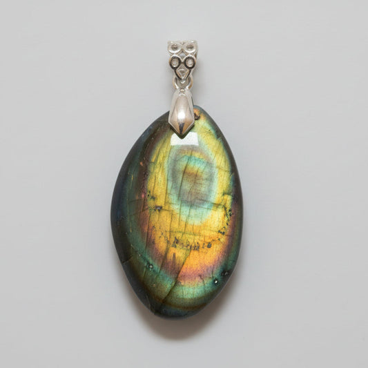 Obsidienne Œil Céleste naturelle, pendentifs d'exception qualité AAA+