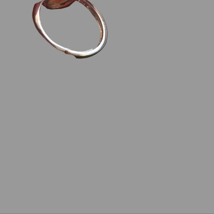 Bague réglable en Agate Fleur de Madagascar