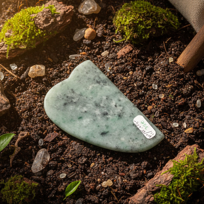 Gua Sha en Jade Birman série 9 à 12