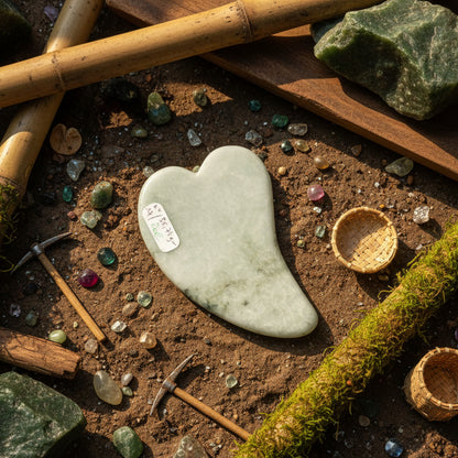 Gua Sha en Jade Birman série 17 à 20