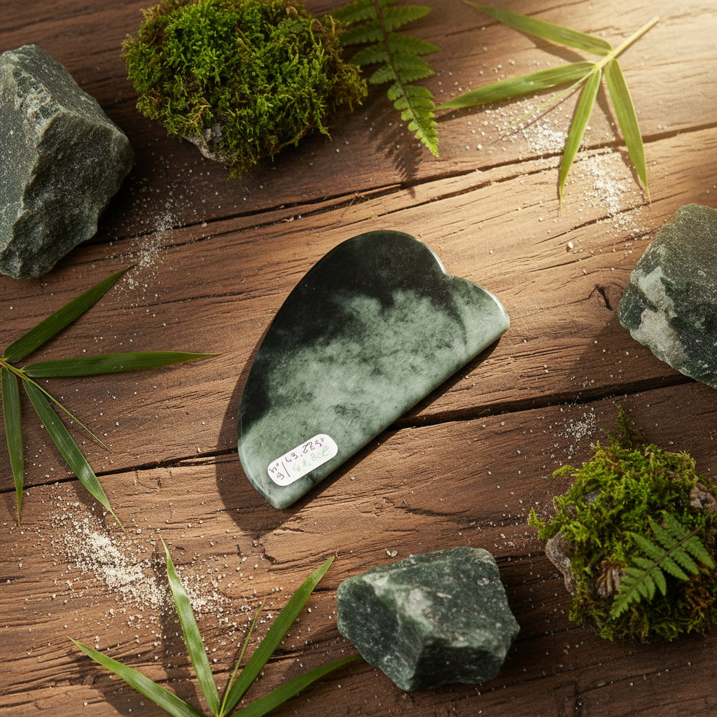 Gua Sha en Jade Birman série 9 à 12