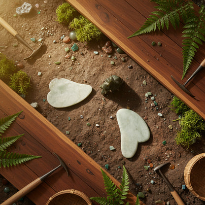 Gua Sha en Jade Birman série 29 à 30