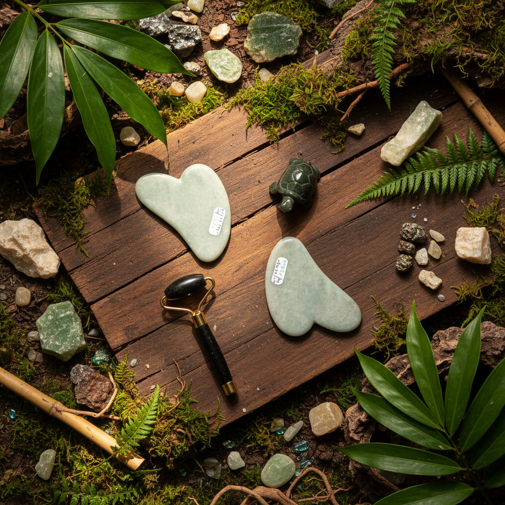 Gua Sha en Jade Birman série 29 à 30