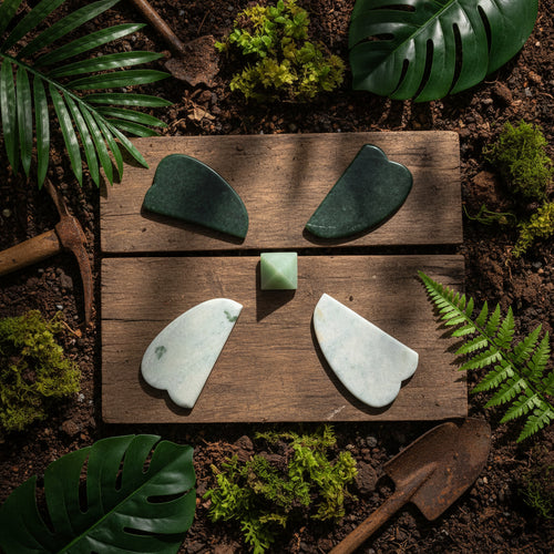 Gua Sha en Jade Birman série 9 à 12