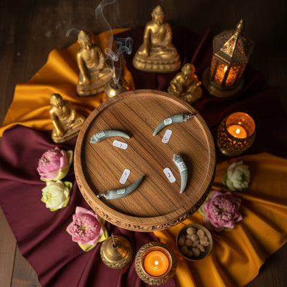 Jade Birman, Pendentif corne qualité AAA+ série 4